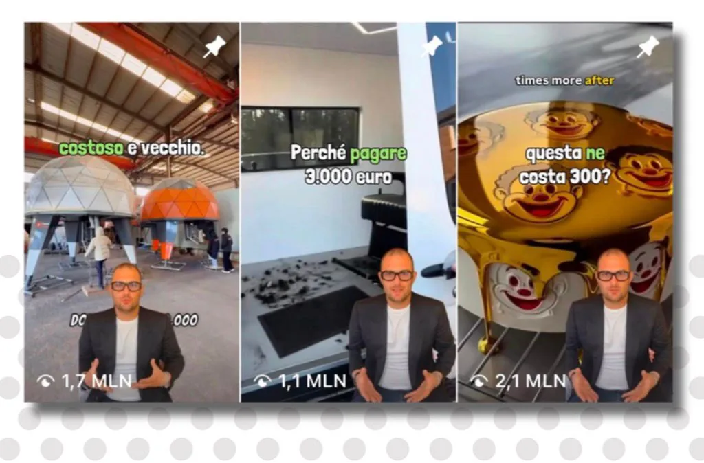 Azienda B2B · Prodotto tecnico: Tre contenuti oltre il milione. Zero euro di ADS.